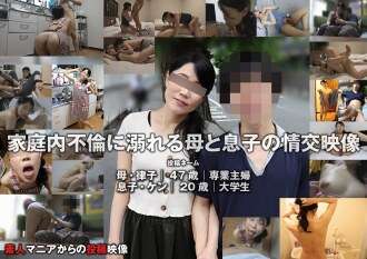 TKFC-104 Mother and son love video visiting the editorial department (Submitted by: Ritsuko & Ken)